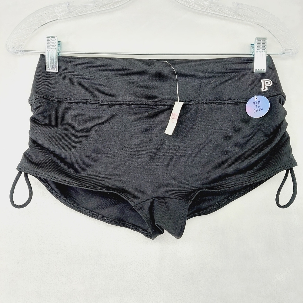 PINK Victoria's Secret Black Athletic Shorts